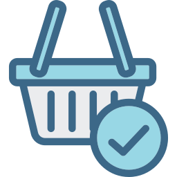 Shopping basket icon