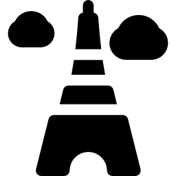 Eiffel tower icon