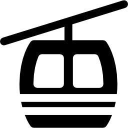 Cable car cabin icon