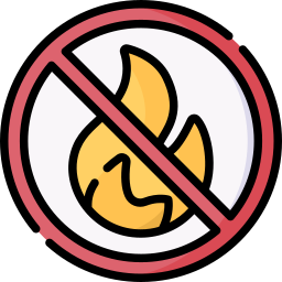 No fire allowed icon