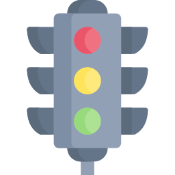 Traffic lights icon