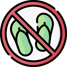 Flip flops icon