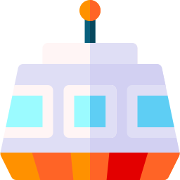 Space capsule icon