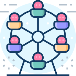 Ferris wheel icon