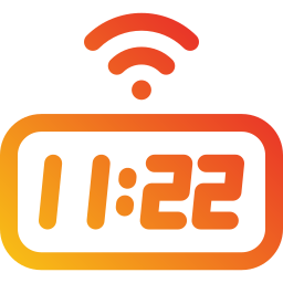 Smart clock icon