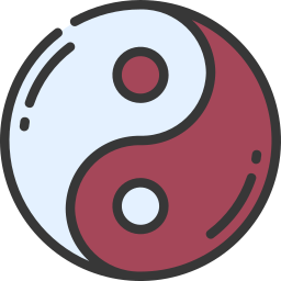 ying yang Icône