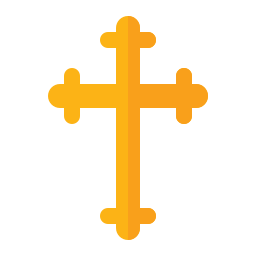 christliches kreuz icon