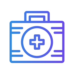 Medical kit icon