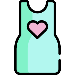 Baby dress icon