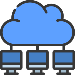 Cloud computing icon