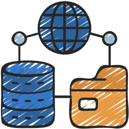 Data transfer icon