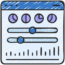 Data visualization icon