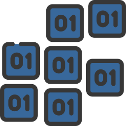 Unstructured data icon