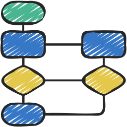 flussdiagramm icon