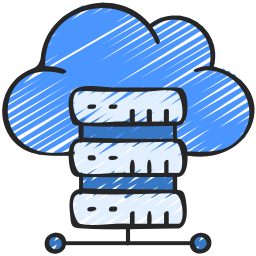 Cloud server icon