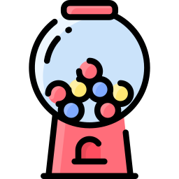 Gumball machine icon