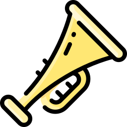 Trumpet instrument icon