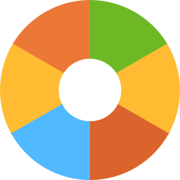 cirkeldiagram icoon