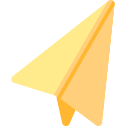 Paper plane icon