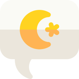 Crescent moon icon