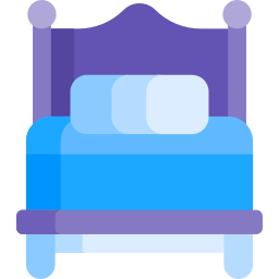 Single bed icon