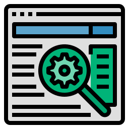 optimisation du moteur de recherche Icône