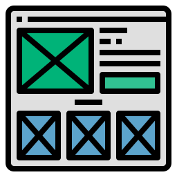 Wireframe icon