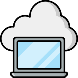 Cloud computing icon