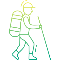 Hiking icon