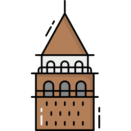 galata turm icon