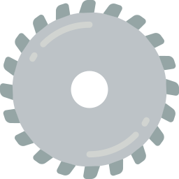 Saw blade icon