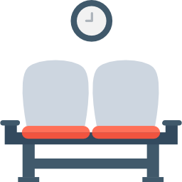 Waiting room icon