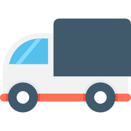 Cargo truck icon