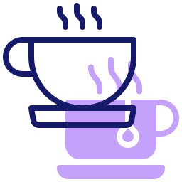 Hot beverage icon