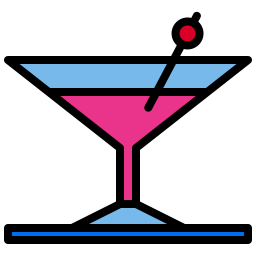 cocktail icoon