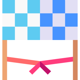 Finish line icon