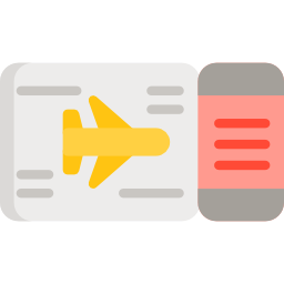 Boarding pass icon