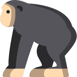 Chimpanzee icon