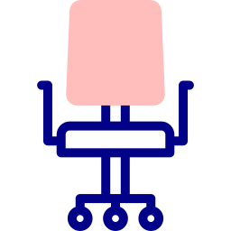 Office chair icon