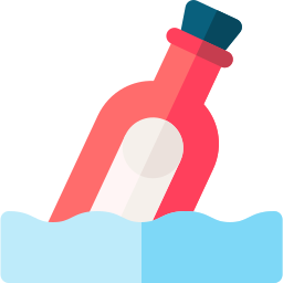 Message in a bottle icon