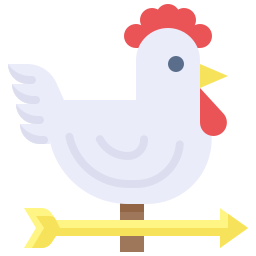 Weathercock icon