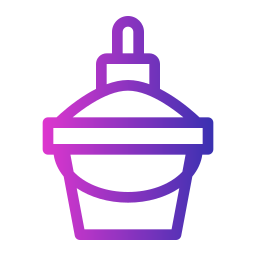 Sand bucket icon