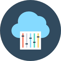 Cloud computing icon