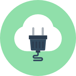 Cloud computing icon