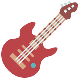 Electric guitar icon