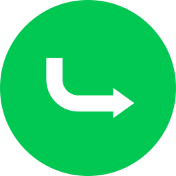 Right turn icon