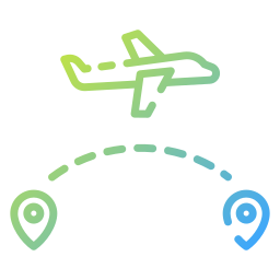 Direct flight icon