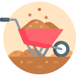 Wheelbarrow icon