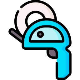 Adhesive tape icon