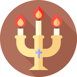 Candle holder icon